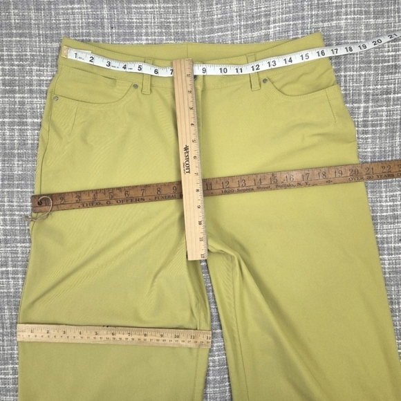 Lululemon City Sleek 5 Pocket Wide-Leg Hi-Rise 7/8 Lgth Pear Pant 30/31 SEE DESC - Picture 4 of 9